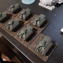 Epos Rahmen Infanterie Kampf Fahrzeuge Panzer Wargaming Miniatur scifi 6mm apc 1 300 3d print model - Mito3D