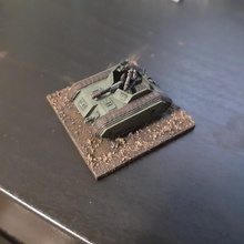 Epos Rahmen erkunden Panzer Wargaming Miniatur scifi 6mm 1 300 recce 3d print model - Mito3D