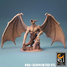 batdragon toys & games bat creature dragon monster 3d print model - Mito3D