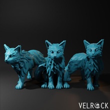 maine coon cat presupported toys & games animal beast fantasy kitten kitty d&d dnd dungeons dragons feline critter familiar 3d print model - Mito3D