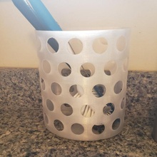 Lavello spazzola titolare supporto cucina macchia 3d print model - Mito3D
