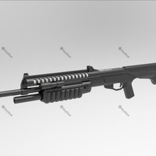 alone 3 fucile caccia m90 cosplay oggetti scena 3d print model - Mito3D