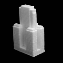 banco américa edifício chicago illinois scan 3d print model - Mito3D