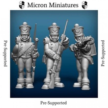 french infantry 1812-1815 firing standing toys & games historical 18mm 15mm blackpowder grenadier black powder napoleonics fusilier voltigeur 3d print model - Mito3D