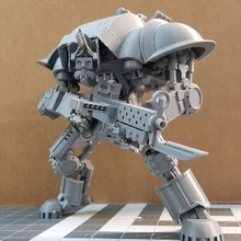 caractacus classe cavaleiro mech procuração 40k jogos modelo robô tabela brinquedo imperial mecha articulado leviatã 3d print model - Mito3D