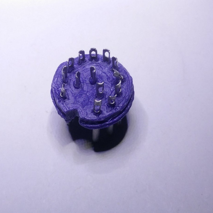 atari st mole disco dirigir conector din14 3D print model - Mito3D