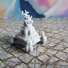 stone brazier 28mm miniatures miniature dnd pathfinder gloomhaven 3d print model - Mito3D