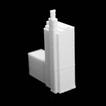boeing siège social chicago illinois numérisation 3d print model - Mito3D
