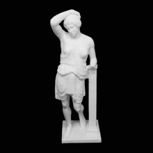 wounded amazon metropolitan museum art york scan 3d print model - Mito3D