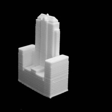 civico palazzo dell'opera chicago illinois scansione 3d print model - Mito3D