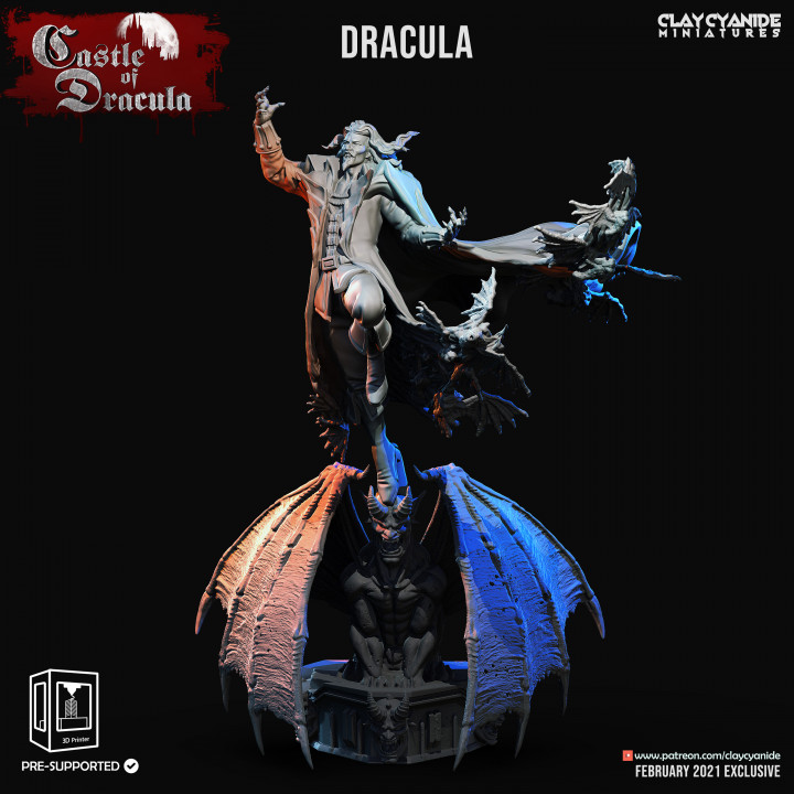 Dracula Spielzeuge Spiele 3D print model - Mito3D