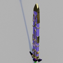la espada maestra master sword game cosplay link fusion360 videojuego legend zelda 3d print model - Mito3D