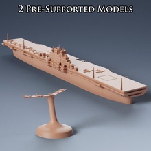 ww2 aircraft carrier education plane sea victory war 3d print model - Mito3D