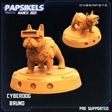 cyberdog bruno toys & games dog pet french bulldog cyberpunk 3d print model - Mito3D