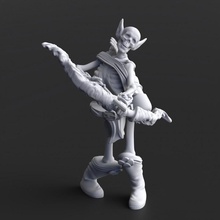 scheletro arco pre supported giocattoli Giochi freccia fantasia non morti 3d print model - Mito3D