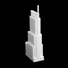 nbc torre chicago illinois scan 3d print model - Mito3D