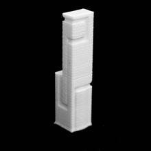 oneeleven chicago illinois scansione 3d print model - Mito3D