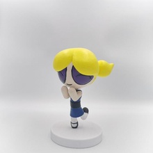 bubbles powerpuff girls cartoon figurine cartoonnetwork remix 3d print model - Mito3D