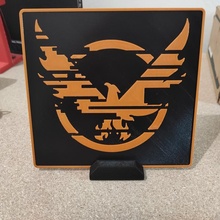 division sign glitched ubisoft thedivision tomclancy's shd 3d print model - Mito3D