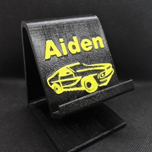 aiden mustang phone stand gadgets & electronics car cool holder gift handy usb universal phonestand 3d print model - Mito3D