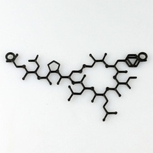 oxytocin necklace love molecule jewellery 3d print model - Mito3D