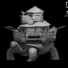 battle tortoise & giant turtle 3d print model - Mito3D