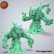 wood elementals toys & games dragons miniatures monster sculpt tabletop elemental dungeon d&d 3d print model - Mito3D