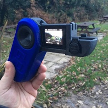 pro handy cam caso gadgets electrónica mano 3d print model - Mito3D