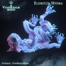 misterioso hidra juguetes juegos jefe horror cthulu cósmico tentáculos voidrealms deslizándose cronenberg 3d print model - Mito3D