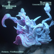 xarxios cataclysm ancients toys & games boss egg epic horror monster cthulu cosmic tentacles titan blog dnd titanic voidrealms 3d print model - Mito3D