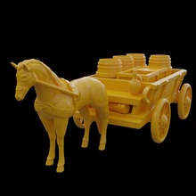 cart horse transport traveling 3d print model - Mito3D
