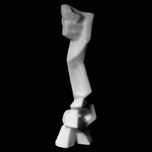 standing man middelheim museum scan 3d print model - Mito3D