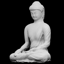 coreano Buda ferro estátua Varredura Museu Britânico 3dprintable 3d print model - Mito3D