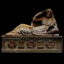 sarcofago seianti hanunia tlesnasa scansione Londra Museo britannico 3dprintable 3d print model - Mito3D