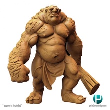 stone troll toys & games creature giant monster 3d print model - Mito3D