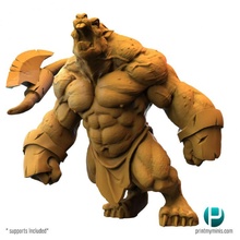 parassiti ratto bestia 2 giocattoli Giochi creatura mostro umanoide skaven 3d print model - Mito3D