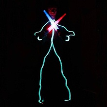 neon costume & garden electronics led ninjaflex clothes 3d print model - Mito3D