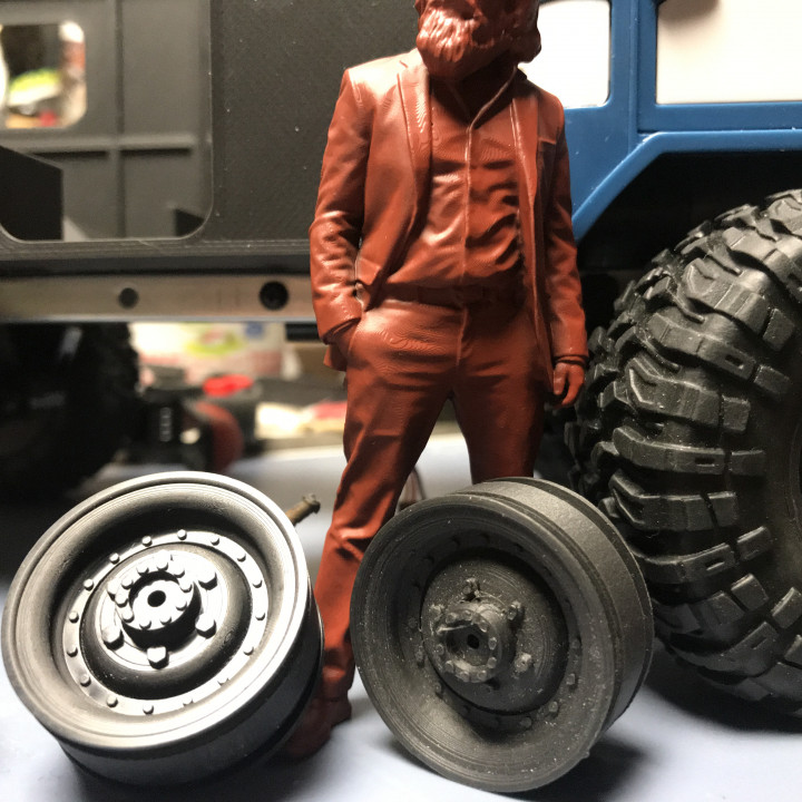 wpl gaz 66 jant reçine gaz66 3D print model - Mito3D