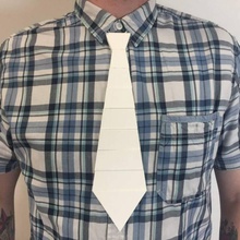 3d kravat baskılı moda aksesuar 3d print model - Mito3D
