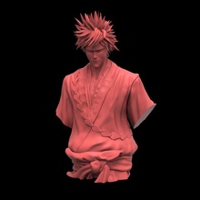 Ichigo Kurosaki alma ceifeiro fracasso anime manga maravilha estátua cosplay dc histórias quadrinhos miniatura Admirador arte samurai alvejante resinas malecharacter elegoomars2pro japonesse 3d print model - Mito3D