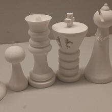 échecs échiquier 3d print model - Mito3D