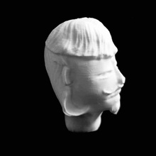 terracotta figure bearded man british museum london scan 3d print model - Mito3D