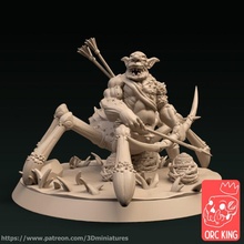 goblinler örümcek oyuncaklar oyunlar Warhammer dnd 5th Ageofsigmar kasvetli Warhammefantasy 3d print model - Mito3D