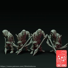 cacciatori giocattoli Giochi warhammer età buio caos dnd guerrieri 5th schiavo sigmar 3d print model - Mito3D