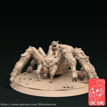 tarantula biniciler oyuncaklar oyunlar Warhammer örümcek dnd 5th Warhammerfantasy goblinler Ageofsigmar kasvetli 3d print model - Mito3D