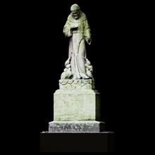 heilig Dreieinigkeit Brompton Spion fallen Statue Scan London 3dprintable 3d print model - Mito3D