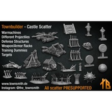 castle scatter toys & games townbuilder 3d print model - Mito3D