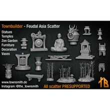 feudal Asien streuen Spielzeuge Spiele Stadtbauer Feudalasie 3d print model - Mito3D