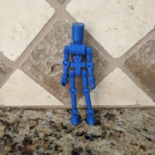 palla comune azione figura uomo giocattolo articolato presa 3d print model - Mito3D