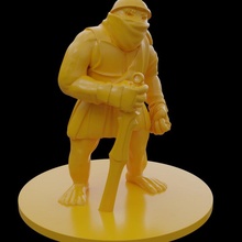 blindato troll giocattoli Giochi combattente gigante grande 3d print model - Mito3D